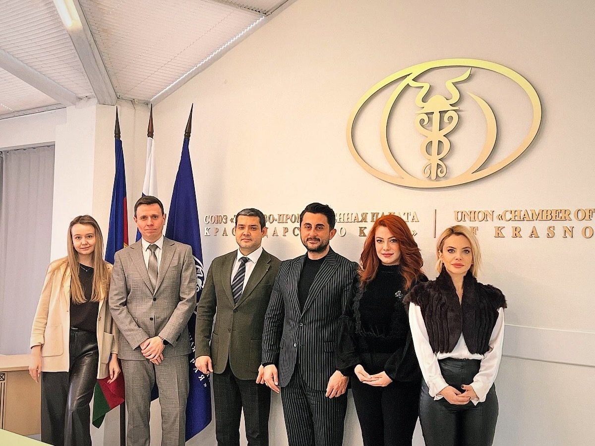 Türk–Rus İş Adamları Dostluk Derneği’nden Krasnodar Ticaret Odası’na Ziyaret